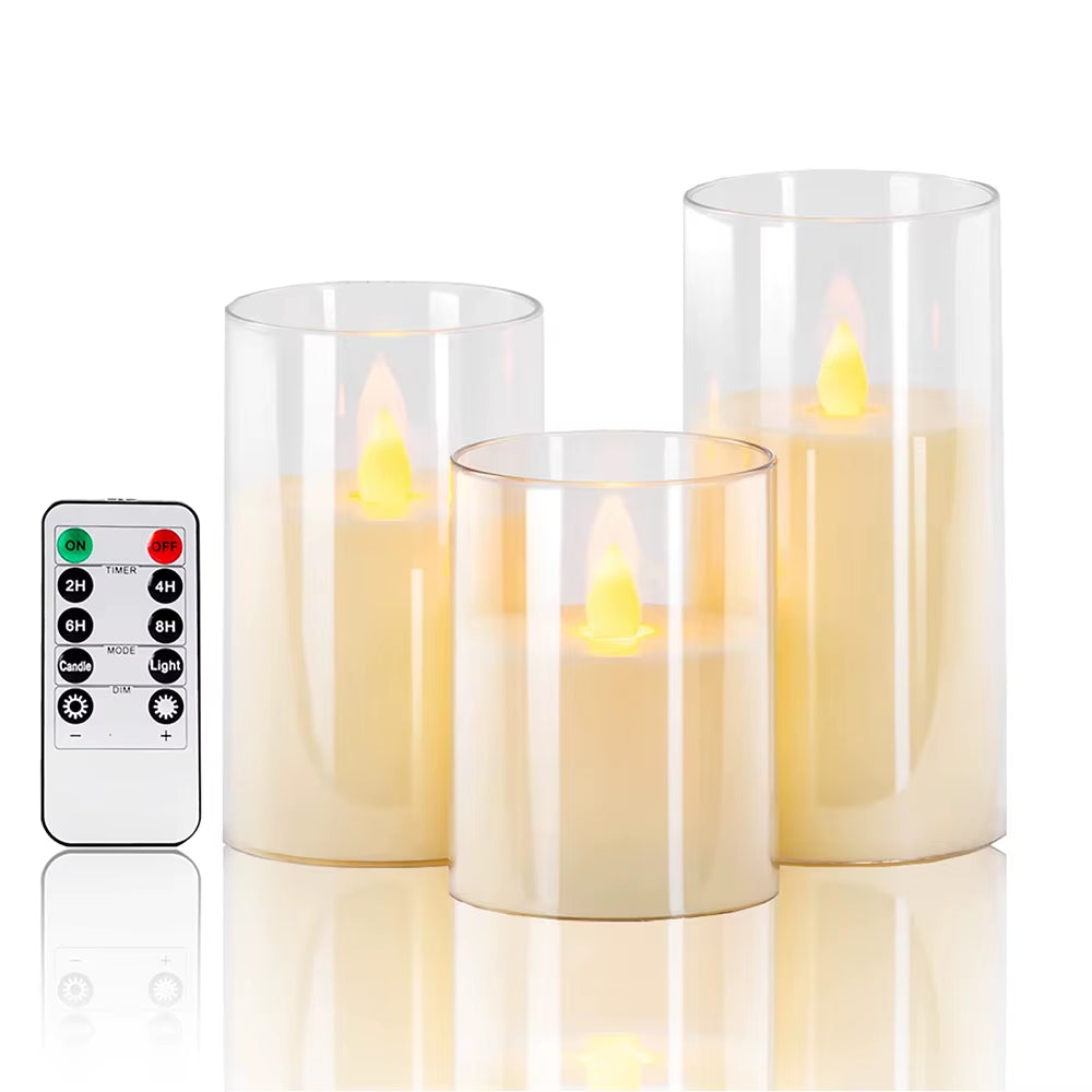Amber-Wave™ Indestructible Flameless Candles