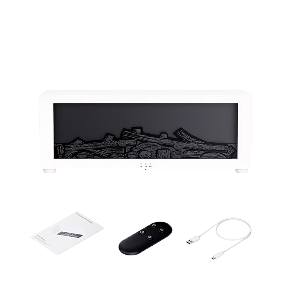 Midnight-Flame Aroma Diffuser – 7-Color LED, 150 mL, Whisper-Quiet | Remote Control | “Me-Time” Essential