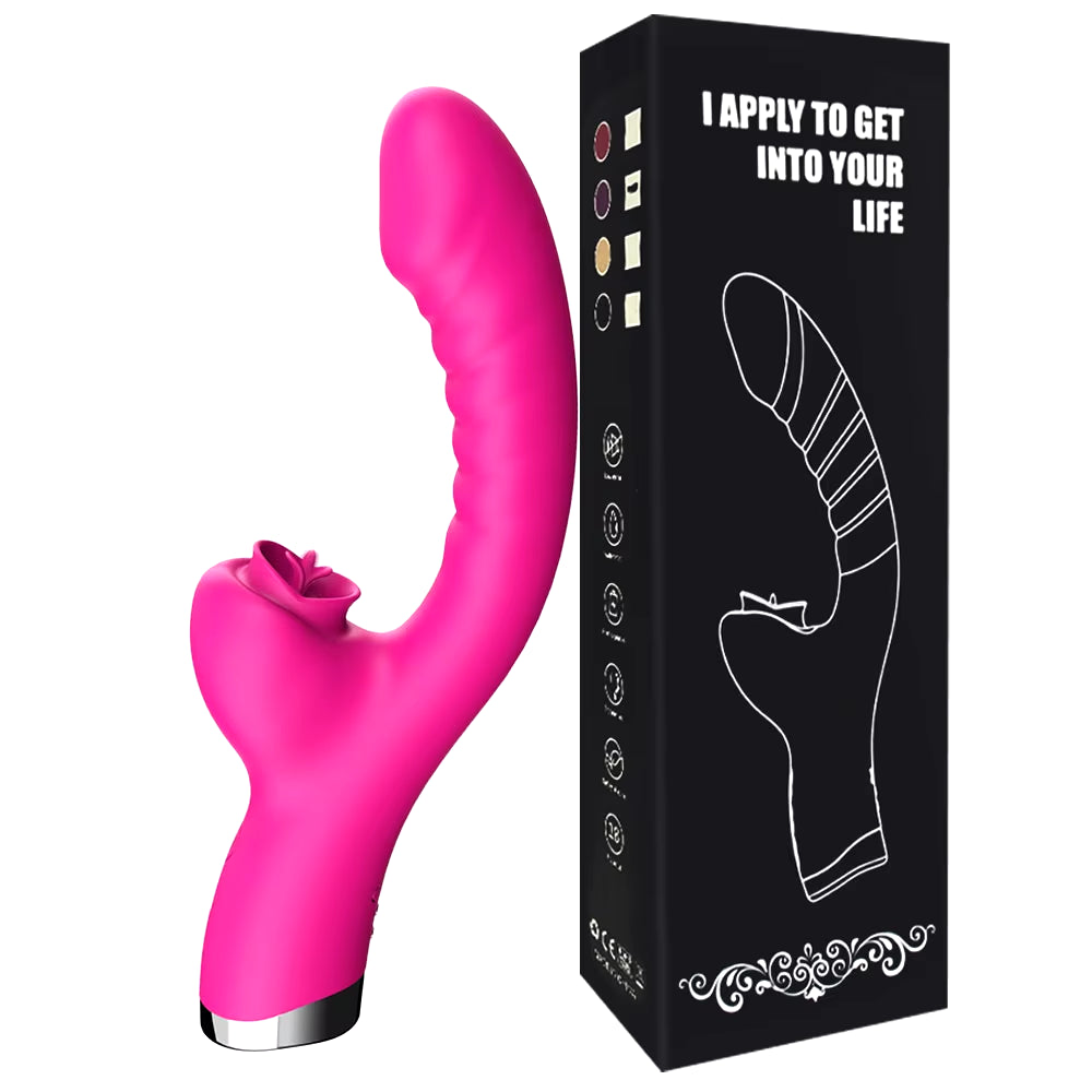 Rose-Tongue™ Dual-Pulse Massager  BookTok’s Favorite “Spicy Chapter” Toy