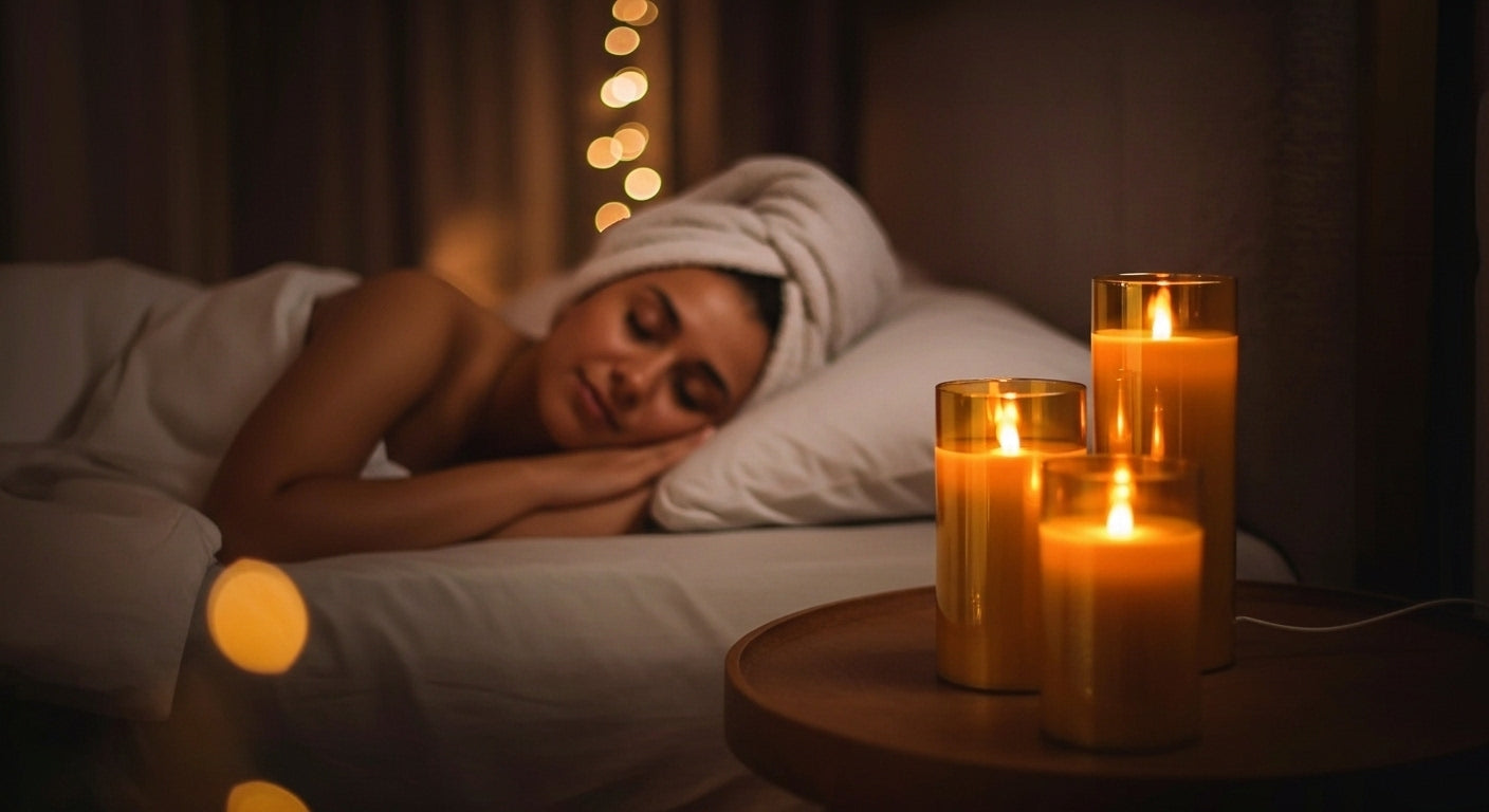 Amber-Wave™ Indestructible Flameless Candles