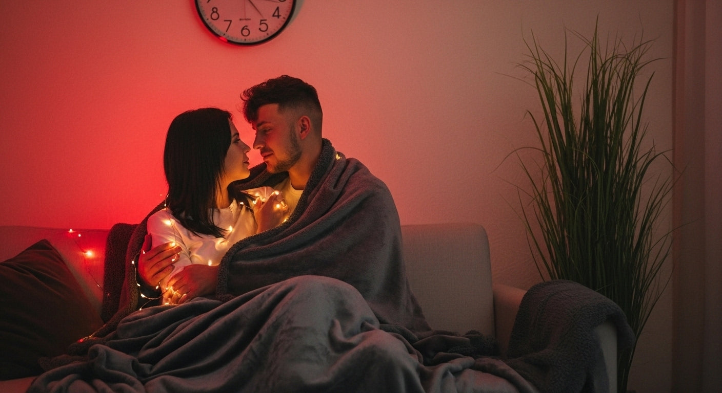 Cloud-Cuddle™ Luxury Shaggy Blanket – Oversized Waterproof Microfibre Throw for Steamy Date Nights, BookTok Binges & Skin-on-Skin Snuggles #CoupleBlanket
