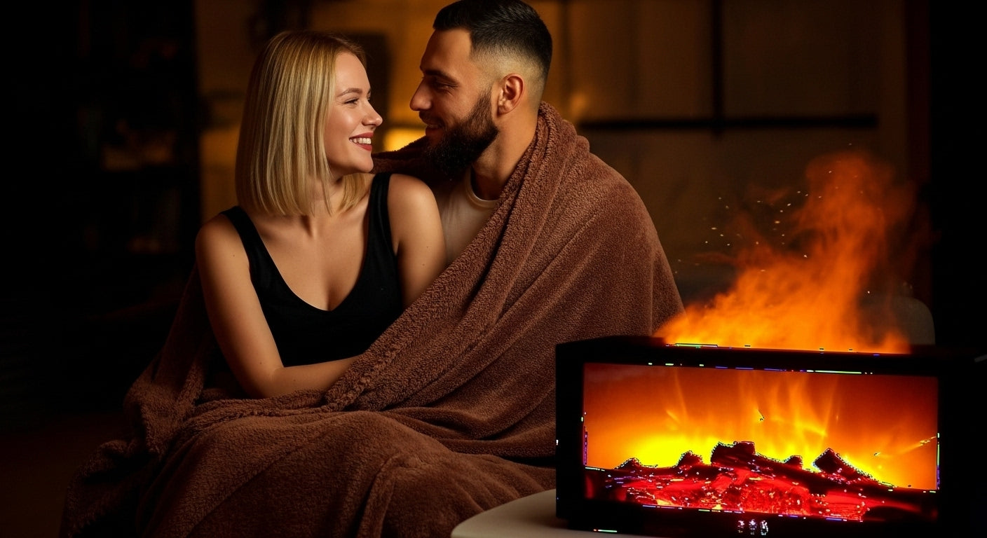 Midnight-Flame Aroma Diffuser  “Me-Time” Essential