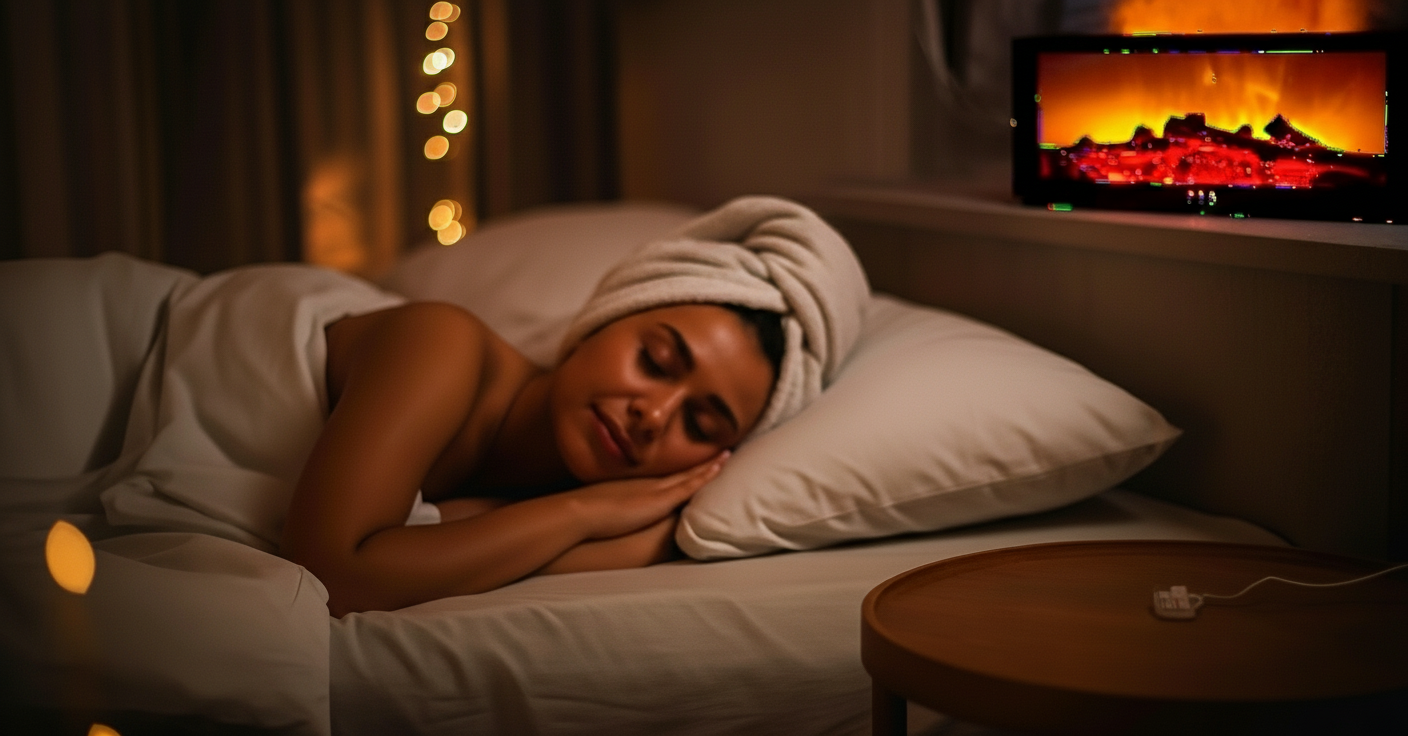 Midnight-Flame Aroma Diffuser  “Me-Time” Essential