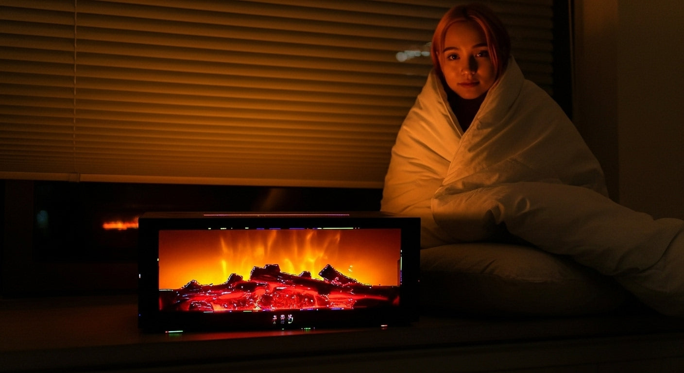 Midnight-Flame Aroma Diffuser  “Me-Time” Essential