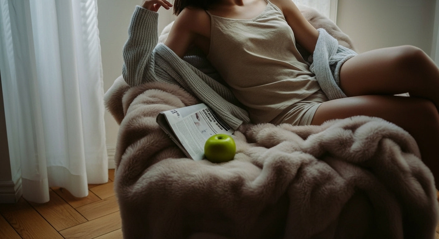 Velvet-Bunny Plush Throw – Ultra-Fluffy Fleece Blanket for Sofa, Bed & Dorm