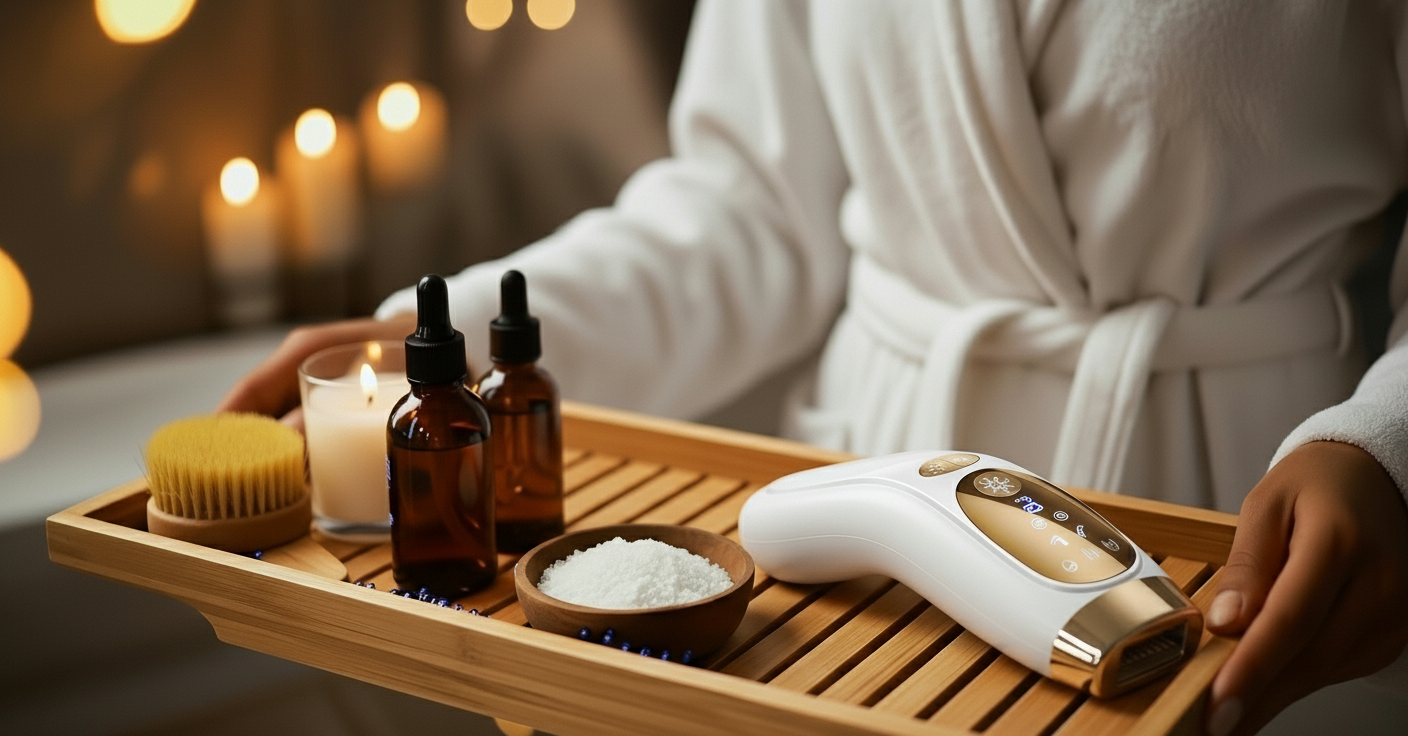 SilkSkin™ Elite IPL Wand – Couture Hair-Removal System for Silky Limbs & Bikini-Ready Confidence