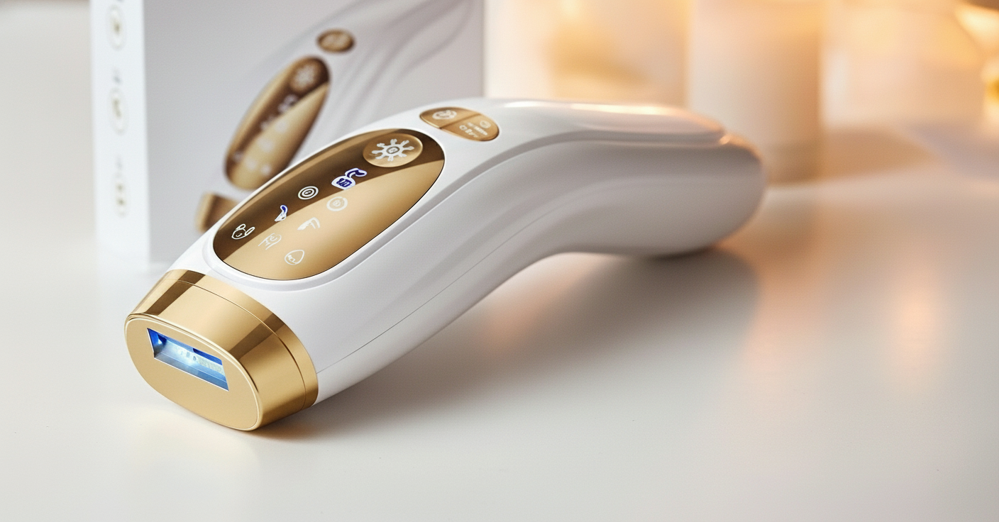 SilkSkin™ Elite IPL Wand – Couture Hair-Removal System for Silky Limbs & Bikini-Ready Confidence