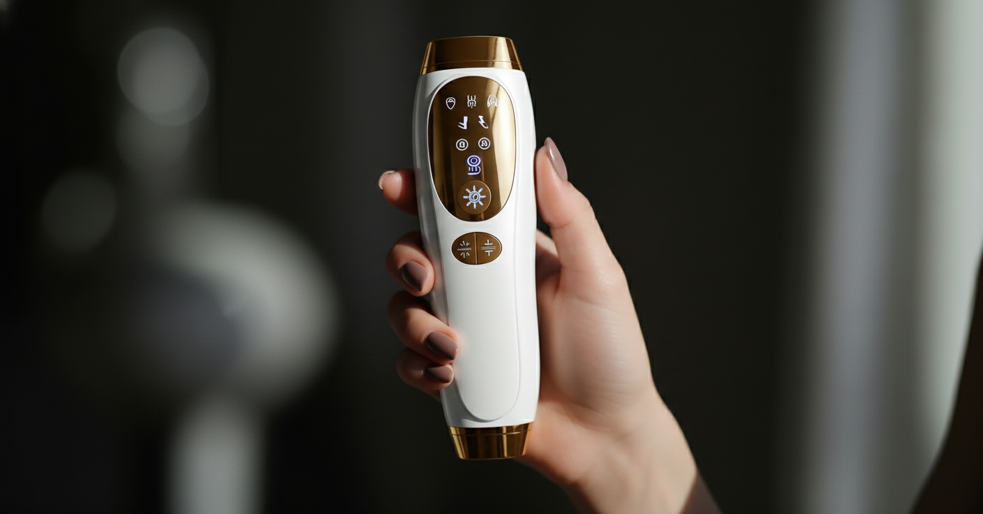 SilkSkin™ Elite IPL Wand – Couture Hair-Removal System for Silky Limbs & Bikini-Ready Confidence