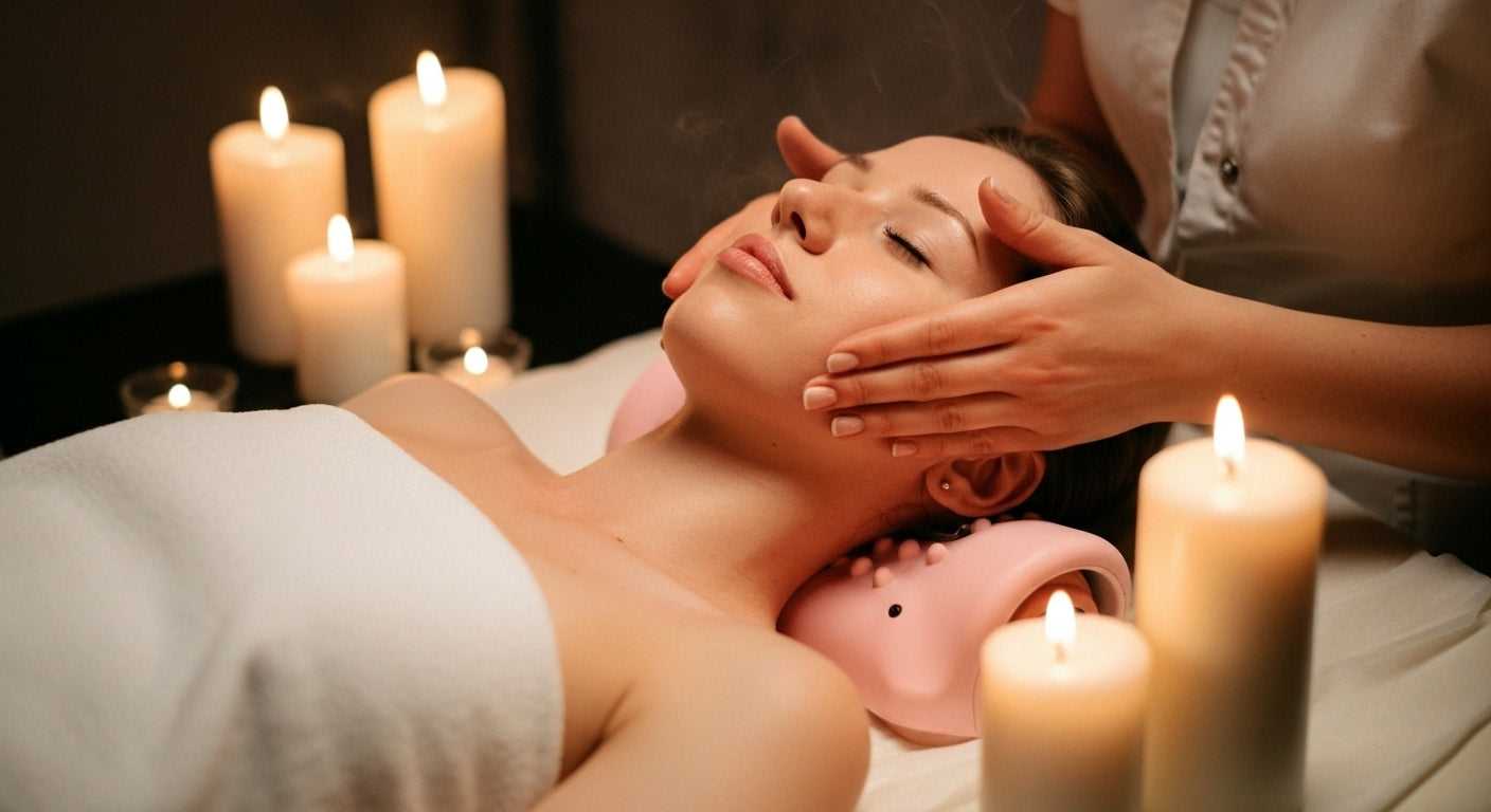 NeckCloud™ SilkSpa Pillow