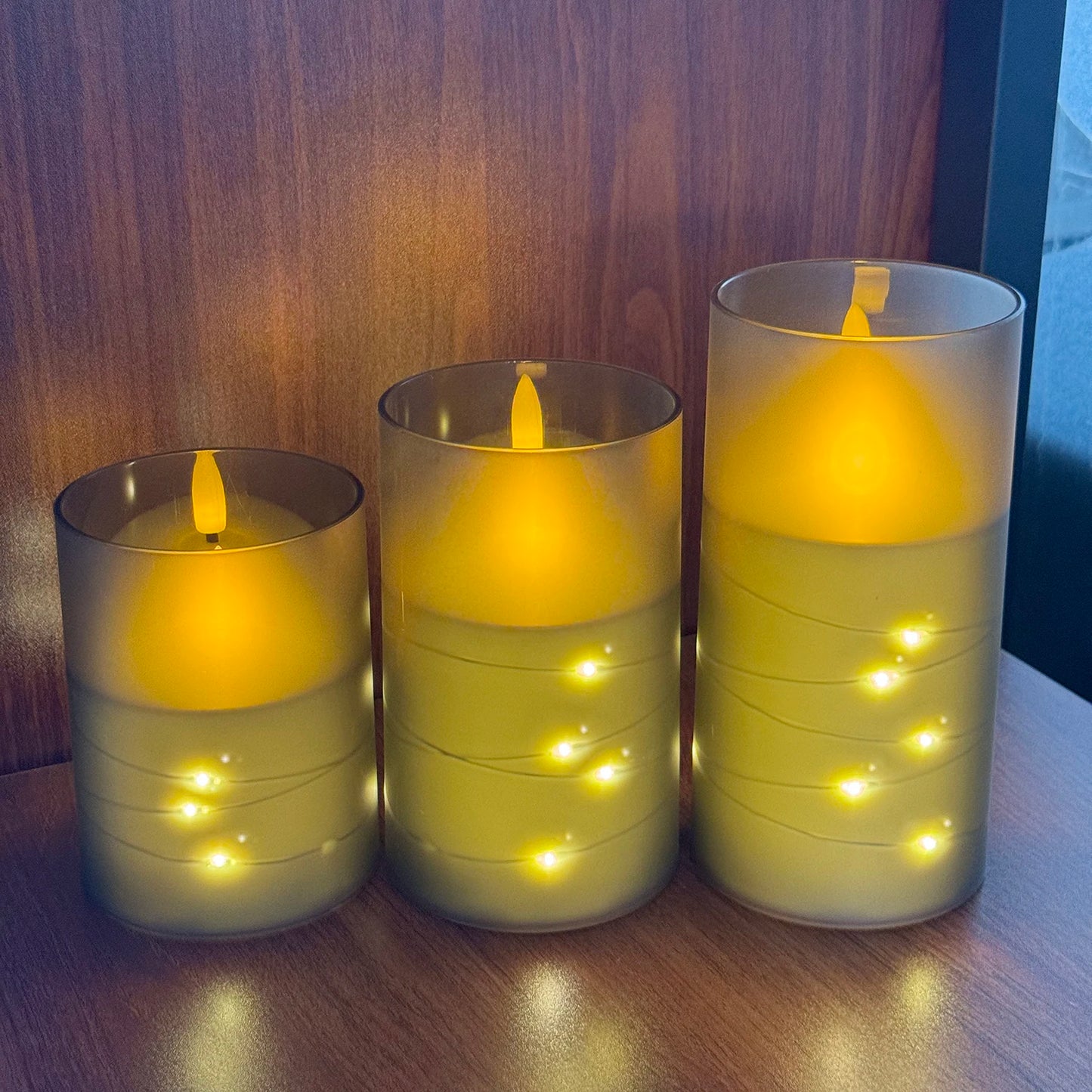 Amber-Wave™ Indestructible Flameless Candles