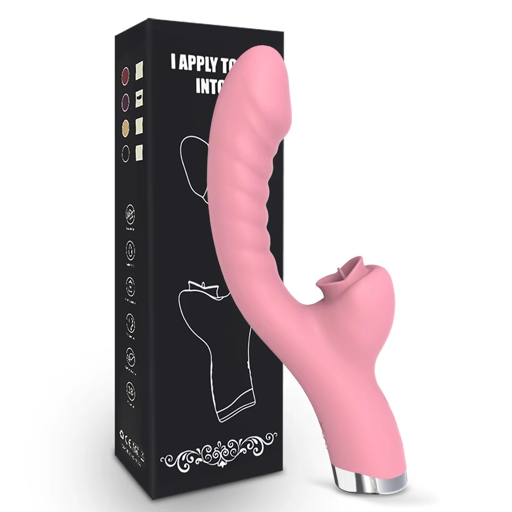 Rose-Tongue™ Dual-Pulse Massager  BookTok’s Favorite “Spicy Chapter” Toy
