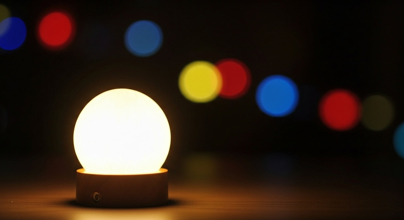 Aurora Touch™ Lunar Orb – Frost-Lamp for Star-Map Bedrooms, Midnight Reads & Cosmic Smoke Sessions 