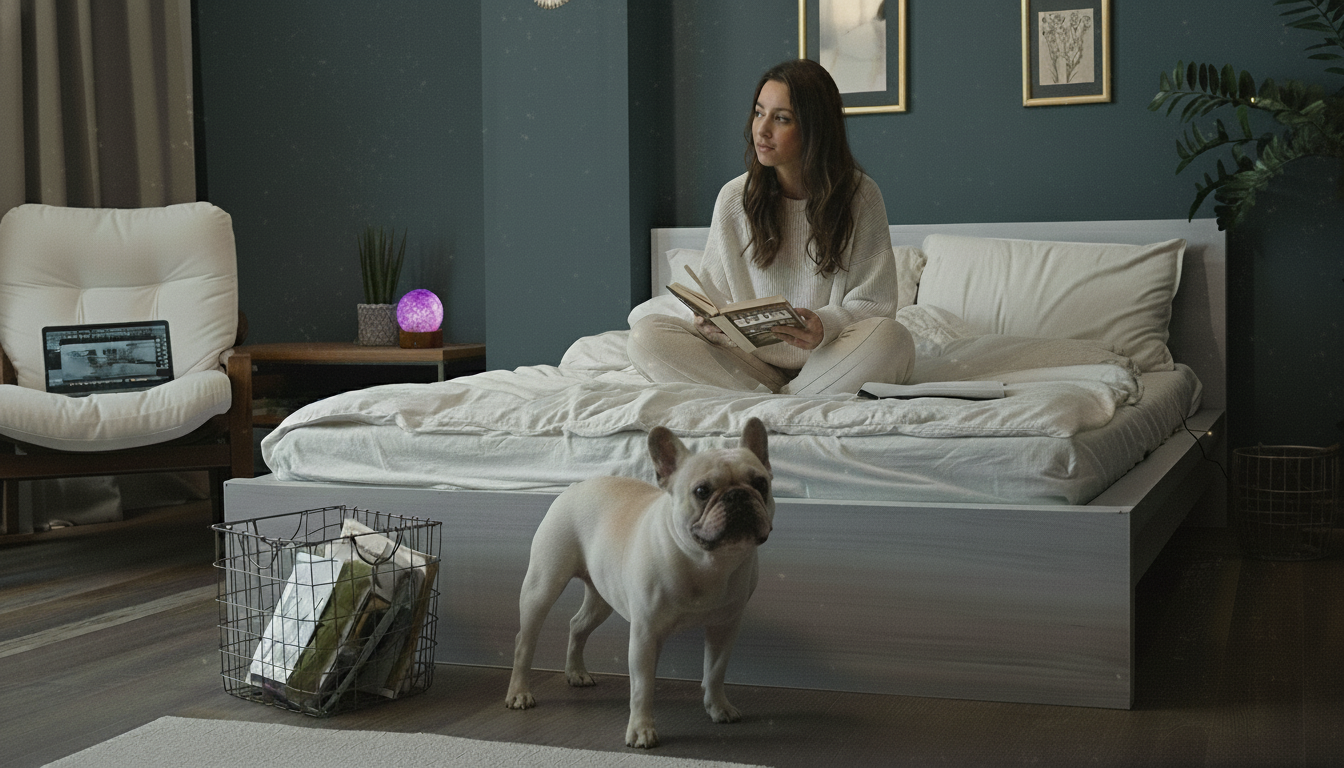 Aurora Touch™ Lunar Orb – Frost-Lamp for Star-Map Bedrooms, Midnight Reads & Cosmic Smoke Sessions 