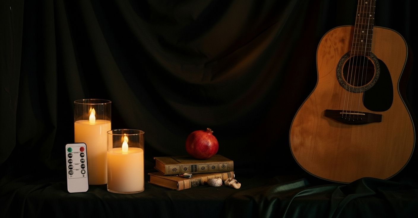 Amber-Wave™ Indestructible Flameless Candles 