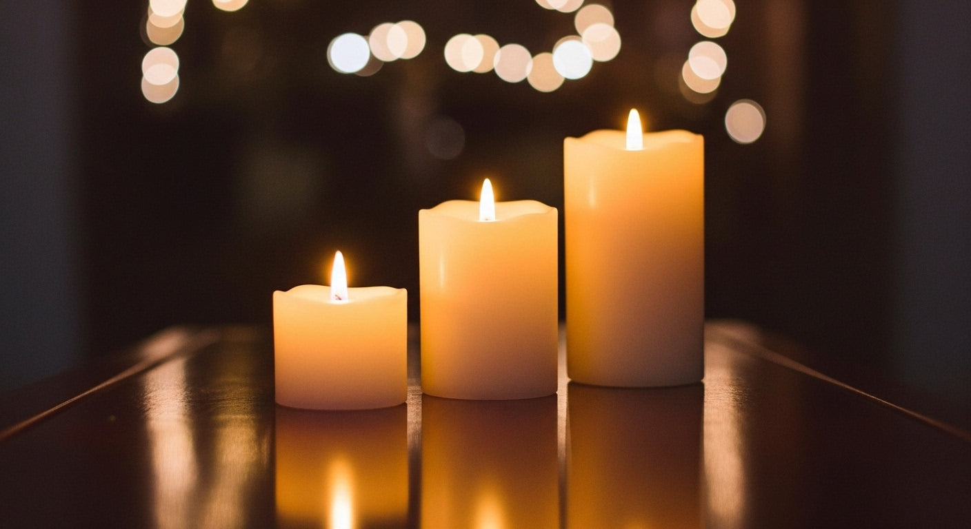 Amber-Wave™ Indestructible Flameless Candles 