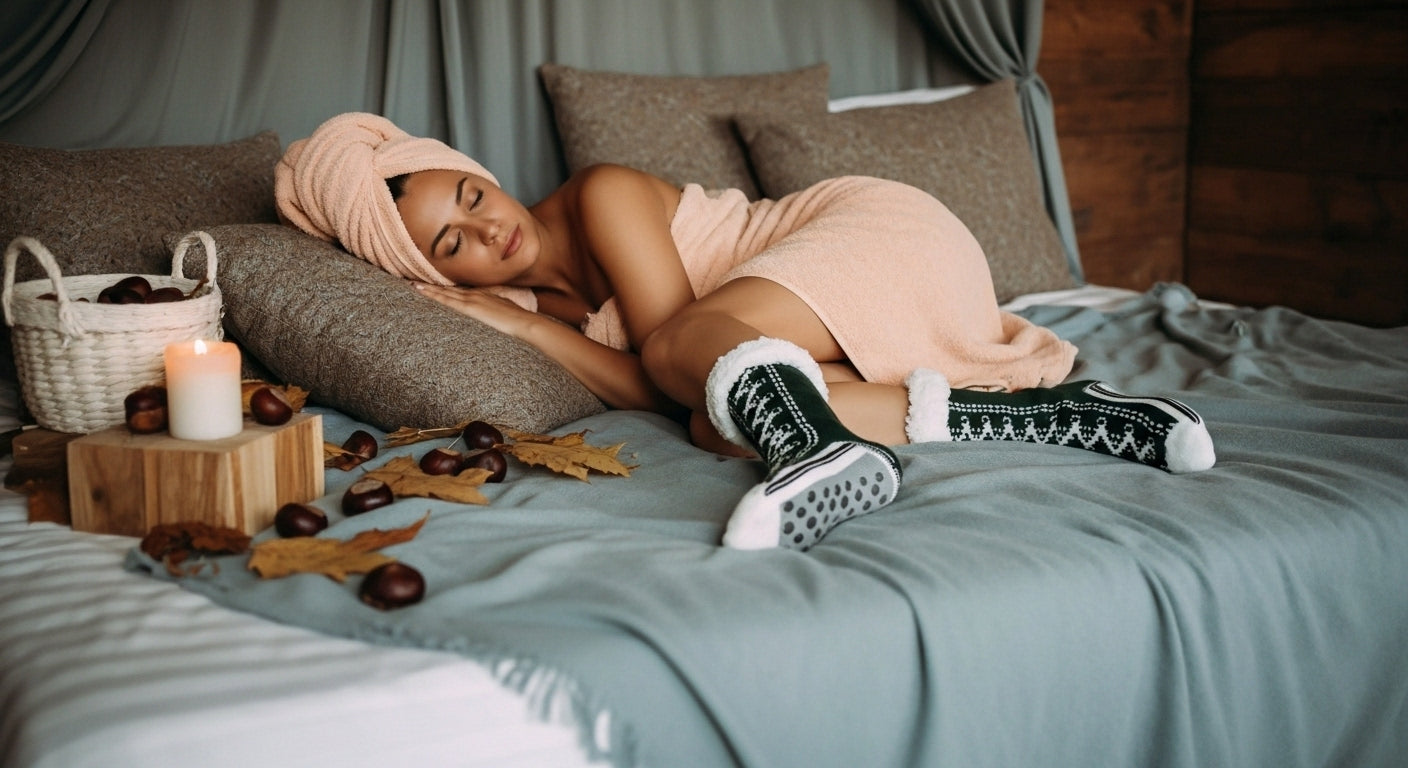 Thermal Fluffy Sock Women Winter Warm Plush Non Slip Home Sleeping Soft Female Floor Grip Fuzzy Slipper Sock Short Funny Zipper