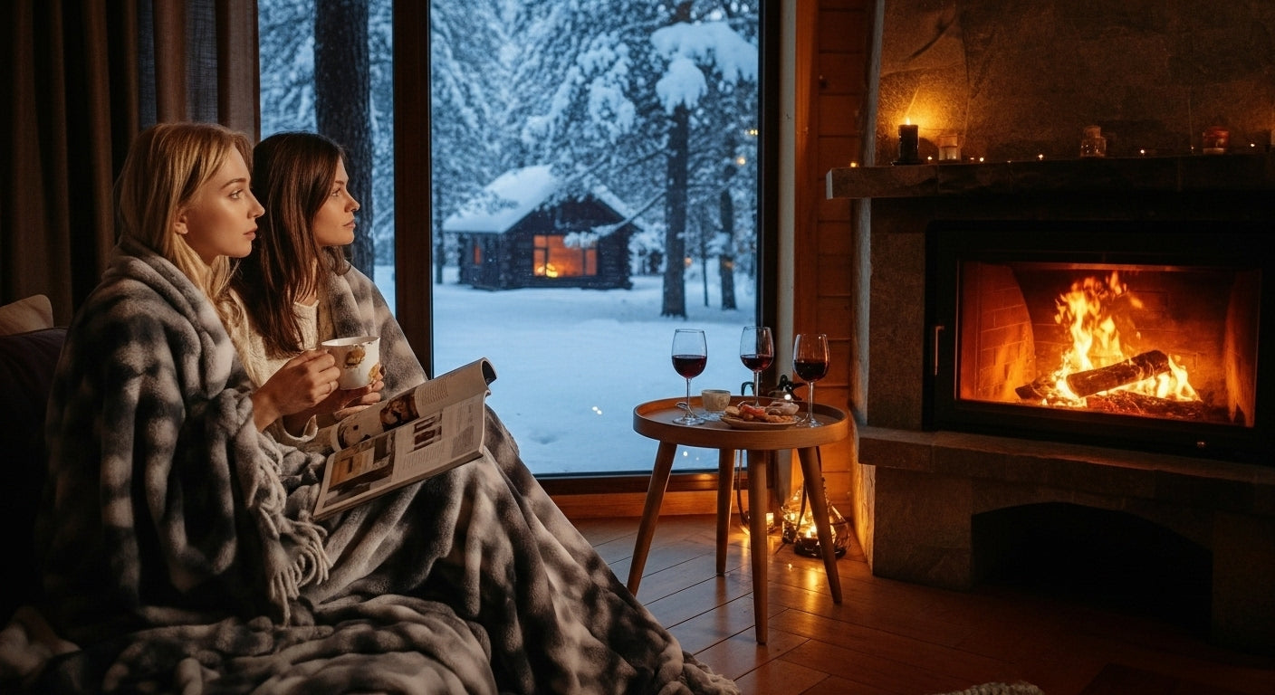 Velvet-Bunny Plush Throw – Ultra-Fluffy Fleece Blanket for Sofa, Bed & Dorm