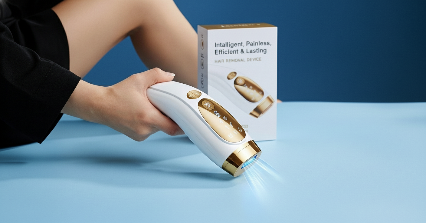 SilkSkin™ Elite IPL Wand – Couture Hair-Removal System for Silky Limbs & Bikini-Ready Confidence