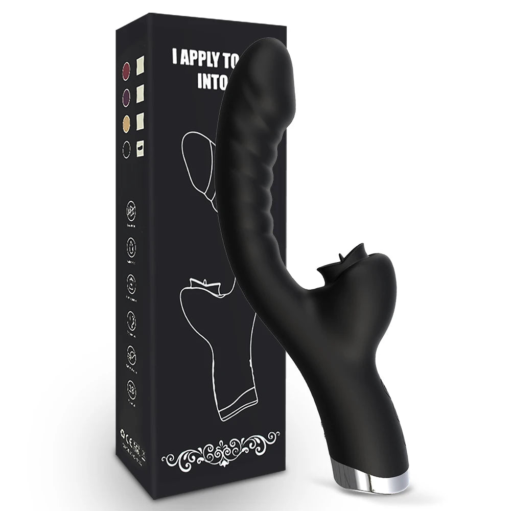 Rose-Tongue™ Dual-Pulse Massager  BookTok’s Favorite “Spicy Chapter” Toy