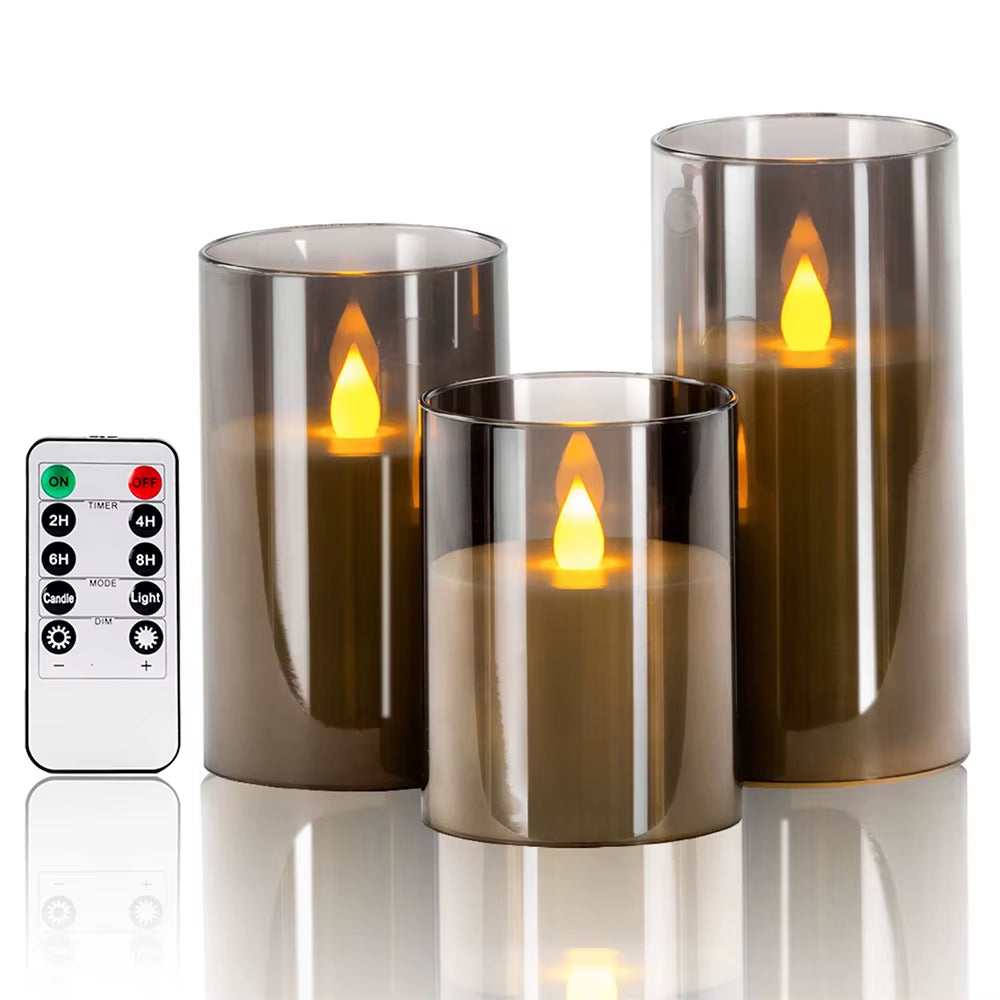 Amber-Wave™ Indestructible Flameless Candles 